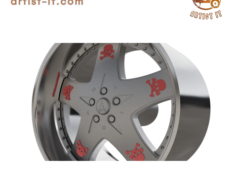 ARTIS CASHVILLE WHEEL 3D MODEL 3D Print Model