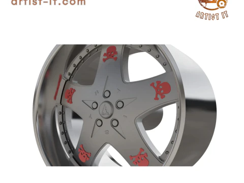 ARTIS CASHVILLE WHEEL 3D MODEL 3D Print Model