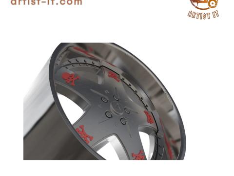 ARTIS CASHVILLE WHEEL 3D MODEL 3D Print Model