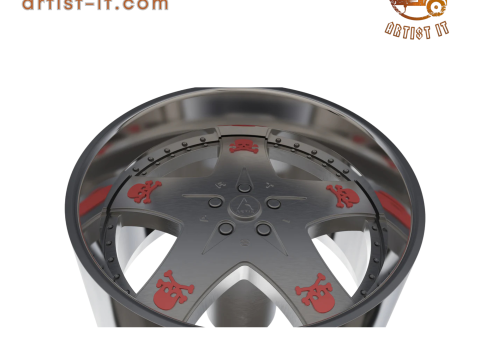 ARTIS CASHVILLE WHEEL 3D MODEL 3D Print Model