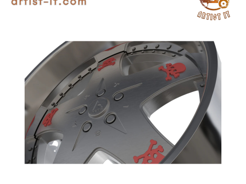 ARTIS CASHVILLE WHEEL 3D MODEL 3D Print Model