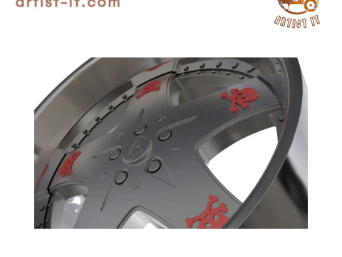 ARTIS CASHVILLE WHEEL 3D MODEL 3D Print Model