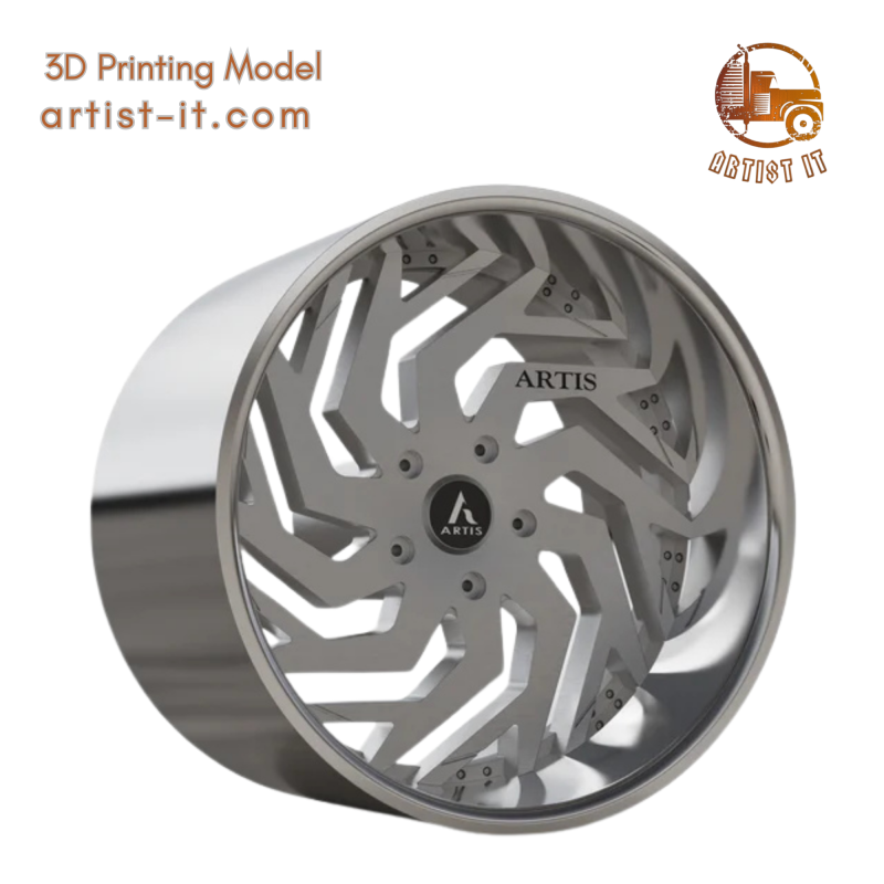 ARTIS CICERO WHEEL 3D MODEL Modelo de Impressão 3D .c4d .max .obj .3ds .fbx .stl .blend