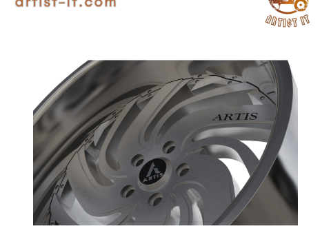 ARTIS FILLMORE WHEEL 3D MODEL 3D 打印模型