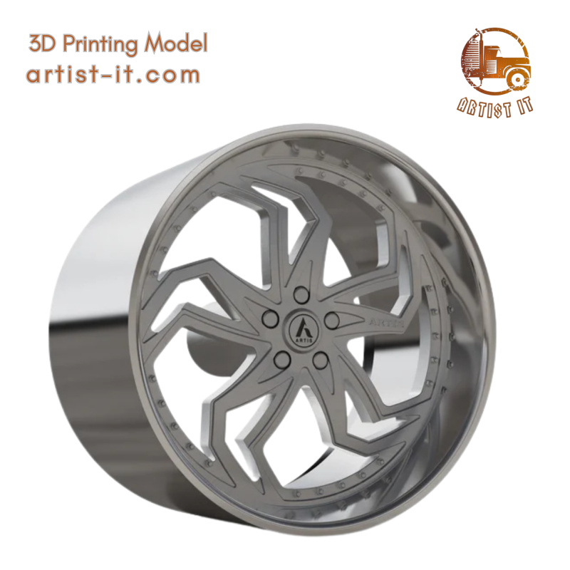 ARTIS FULTON-M WHEEL 3D MODEL 3D Print Model .c4d .max .obj .3ds .fbx .stl .blend