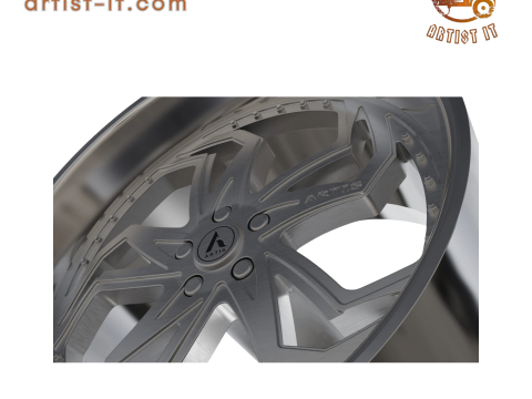 ARTIS FULTON-M WHEEL 3D MODEL 3D Print Model
