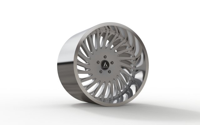 ARTIS JAX WHEEL 3D MODEL 3Dプリントモデル .c4d .max .obj .3ds .fbx .stl .blend 