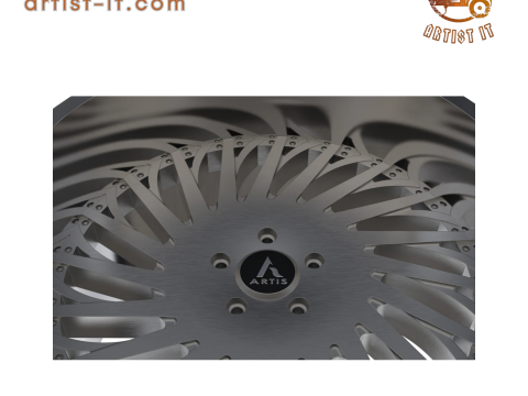 ARTIS JAX WHEEL 3D MODEL 3Dプリントモデル