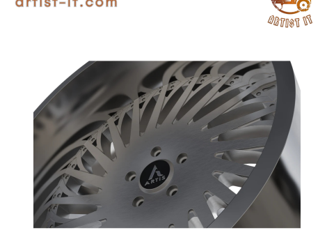 ARTIS JAX WHEEL 3D MODEL 3Dプリントモデル