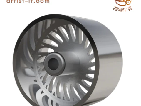 ARTIS JAX WHEEL 3D MODEL 3D Print Model