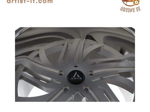 ARTIS KRYPTONITE WHEEL 3D MODEL 3D Print Model
