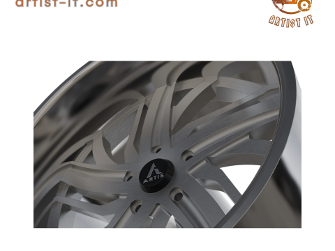 ARTIS KRYPTONITE WHEEL 3D MODEL 3D Print Model