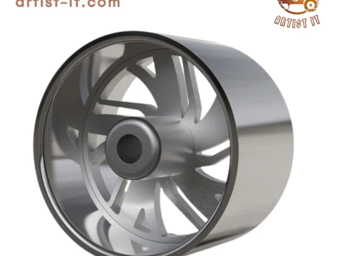 ARTIS KRYPTONITE WHEEL 3D MODEL 3D Print Model