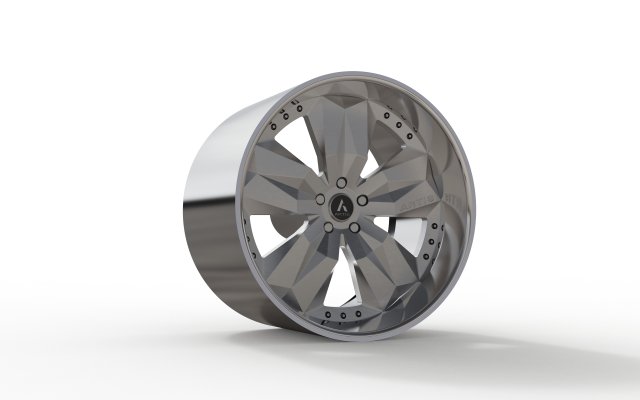 ARTIS KRYSTAL WHEEL 3D MODEL 3D Print Model .c4d .max .obj .3ds .fbx .stl .blend 