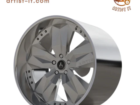 ARTIS KRYSTAL WHEEL 3D MODEL 3D Print Model
