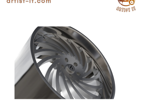 ARTIS KURVA WHEEL 3D MODEL 3D Print Model