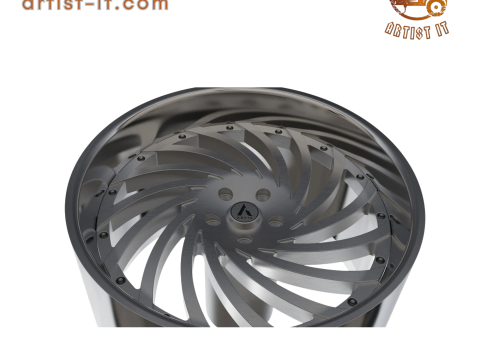 ARTIS KURVA WHEEL 3D MODEL 3D Print Model