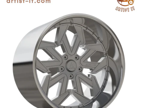 ARTIS LAFAYETTE WHEEL 3D MODEL 3D Print Model