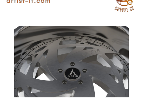 ARTIS LUNA WHEEL 3D MODEL 3D Принт Модель