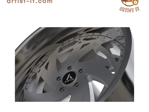 ARTIS LUNA WHEEL 3D MODEL 3D Принт Модель