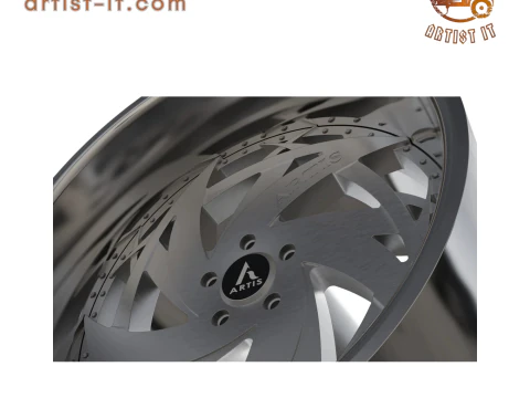 ARTIS LUNA WHEEL 3D MODEL 3D Print Model