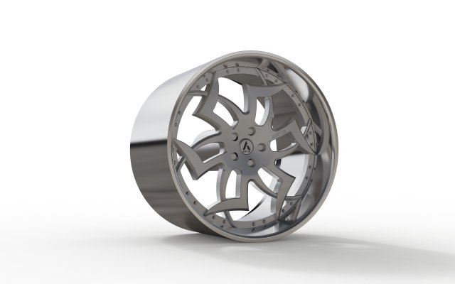 ARTIS MEDUSA WHEEL 3D MODEL 3Dプリントモデル .c4d .max .obj .3ds .fbx .stl .blend 