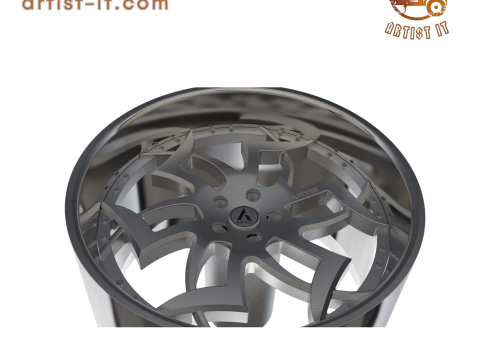 RUOTA ARTIS MEDUSA MODELLO 3D Modello di stampa 3D