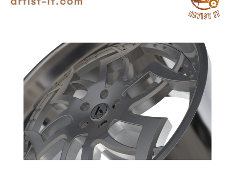 RUOTA ARTIS MEDUSA MODELLO 3D Modello di stampa 3D