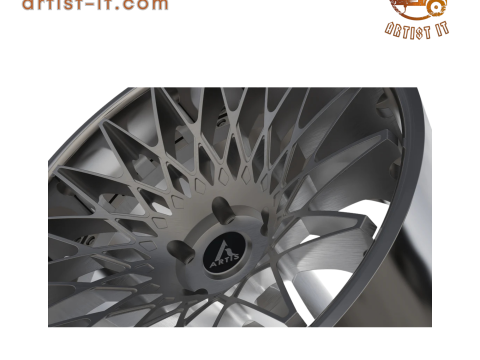 ARTIS MONZA WHEEL 3D MODEL Modèles 3D en vedette