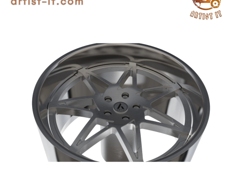 ARTIS NIRVANA WHEEL 3D MODEL 3D Print Model