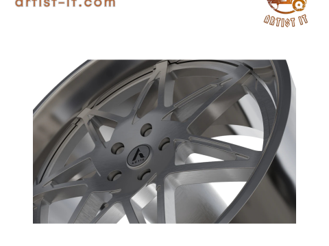 ARTIS NIRVANA WHEEL 3D MODEL 3D Print Model