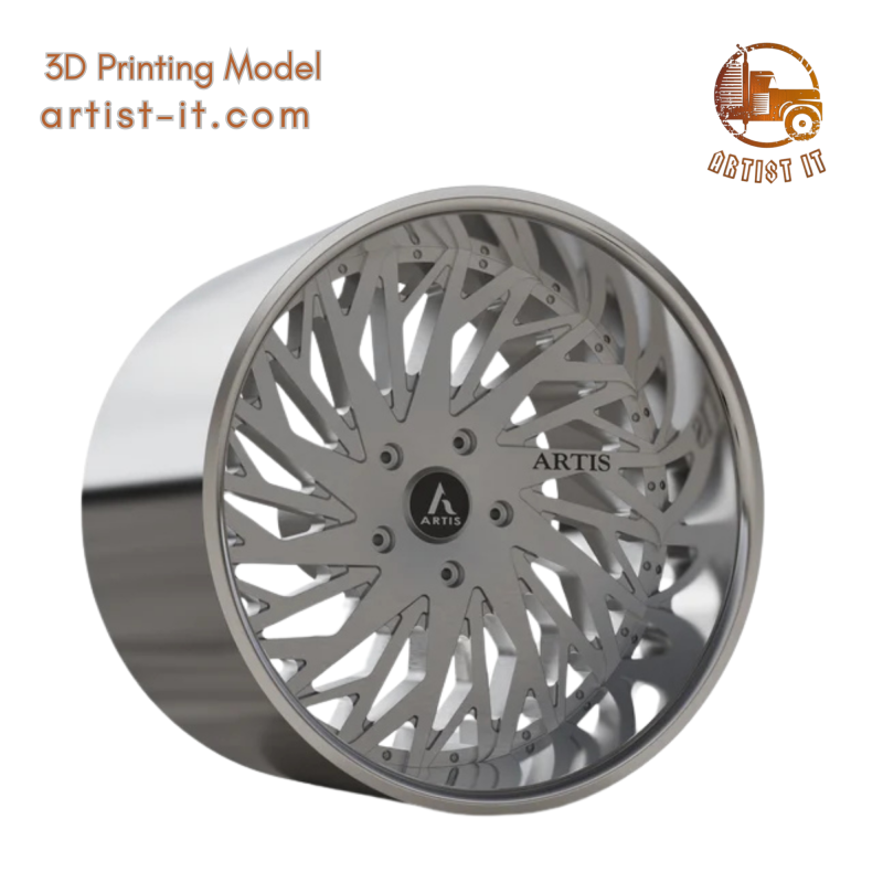 ARTIS NORTHTOWN WHEEL 3D MODEL 3D Baskı Modeli .c4d .max .obj .3ds .fbx .stl .blend