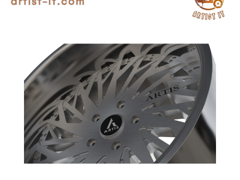 ARTIS NORTHTOWN WHEEL 3D MODEL 3D प्रिंट मॉडल
