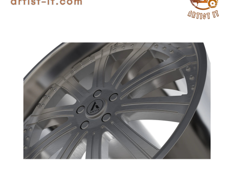 ARTIS OAK CLIFF WHEEL 3D MODEL 3D प्रिंट मॉडल