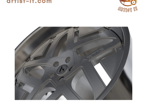ARTIS PUEBLO WHEEL 3D MODEL 3D Druckmodell