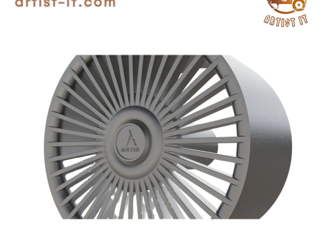 ARTIS RADIANTE WHEEL 3D MODEL 3D printmodel