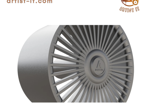 ARTIS RADIANTE WHEEL 3D MODEL 3D printmodel