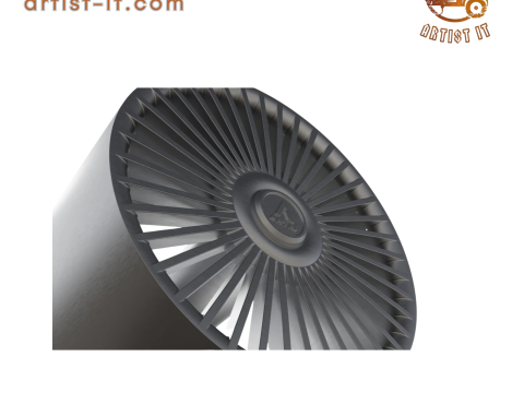 ARTIS RADIANTE WHEEL 3D MODEL 3D printmodel
