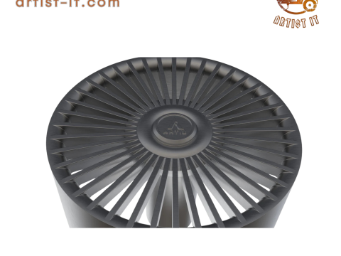ARTIS RADIANTE WHEEL 3D MODEL 3D printmodel