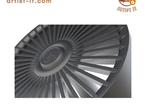 ARTIS RADIANTE WHEEL 3D MODEL 3D printmodel