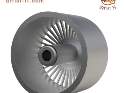 ARTIS RADIANTE WHEEL 3D MODEL 3D Print Model