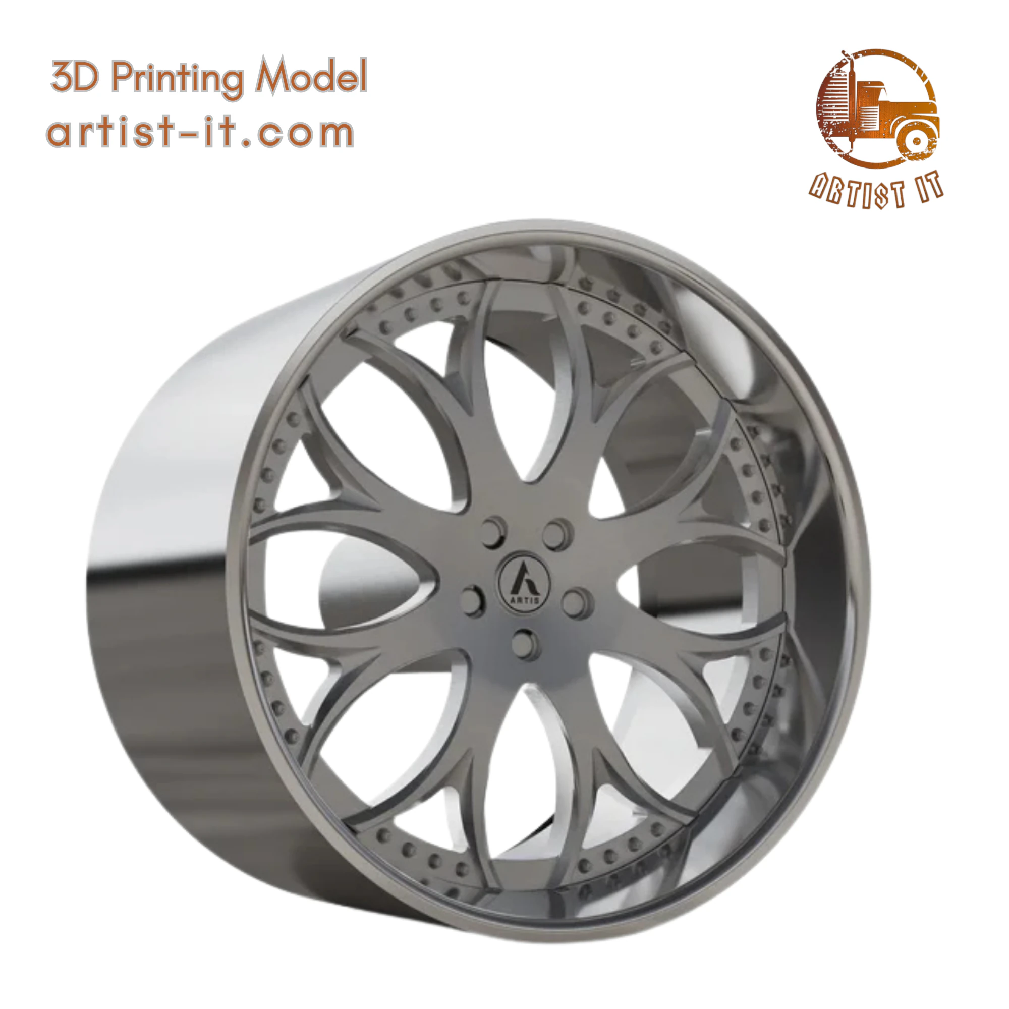ARTIS RADON WHEEL 3D MODEL 3D Print Model .c4d .max .obj .3ds .fbx .stl .blend 