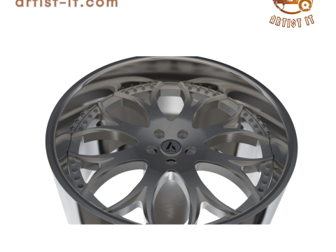 ARTIS RADON WHEEL 3D MODEL 3Dプリントモデル