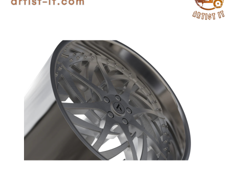 ARTIS SHANK WHEEL 3D MODEL 3D 打印模型