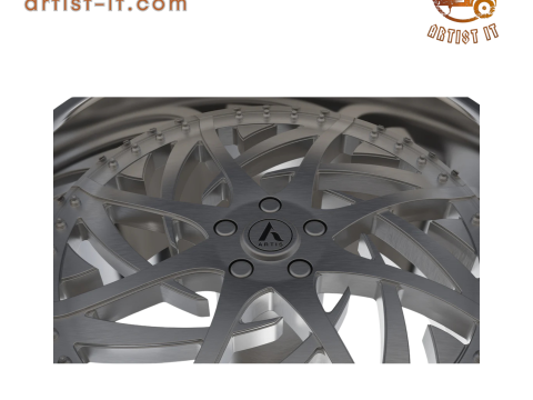 ARTIS SHANK WHEEL 3D MODEL 3D 打印模型