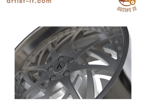 ARTIS SHANK WHEEL 3D MODEL 3D 打印模型