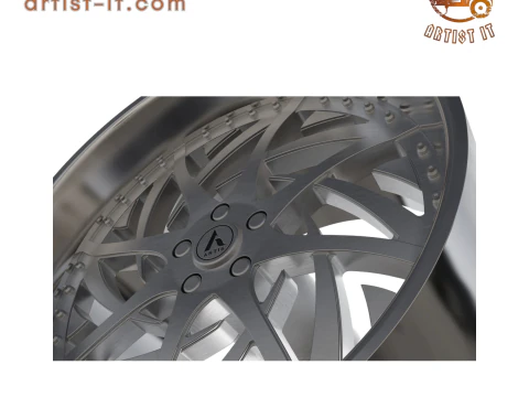 ARTIS SHANK WHEEL 3D MODEL 3D Print Model