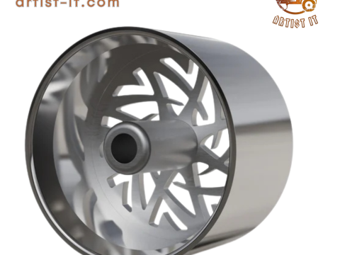 ARTIS SHANK WHEEL 3D MODEL 3D 打印模型