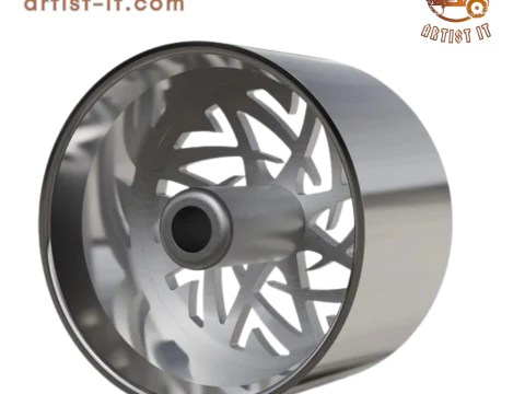 ARTIS SHANK WHEEL 3D MODEL 3D Print Model