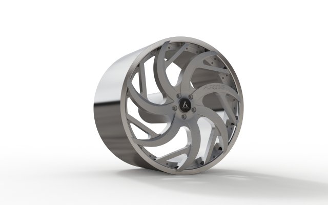 ARTIS SIN CITY WHEEL 3D MODEL 3D 프린트 모델 .c4d .max .obj .3ds .fbx .stl .blend 